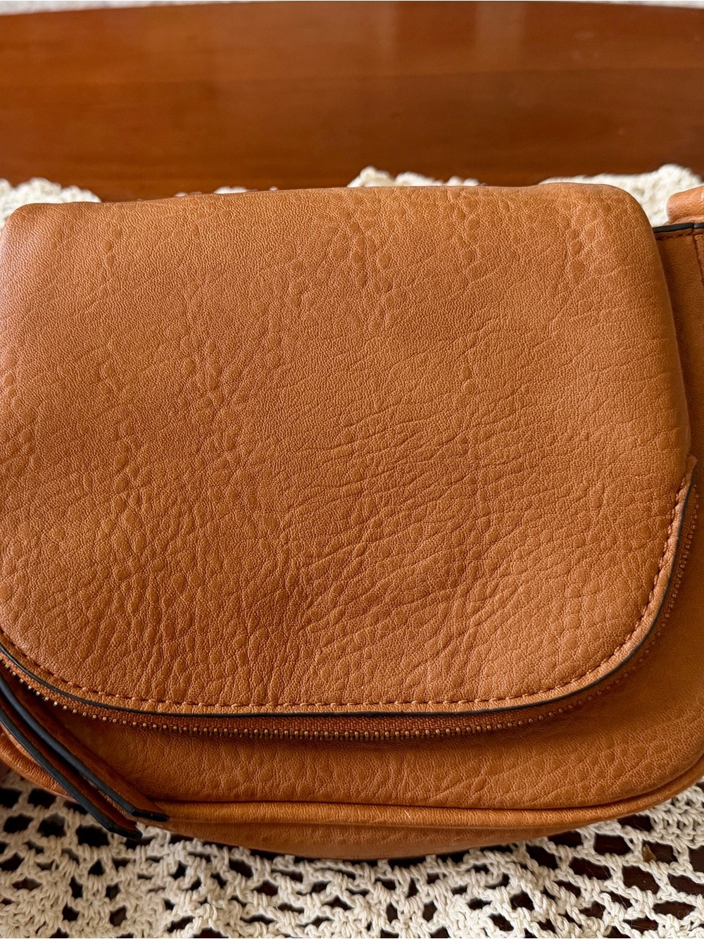 Altar'd State Caramel Tan Crossbody Bag